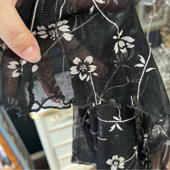 90s Y2K Maxi Sheer Dress - Picture 5 of 8